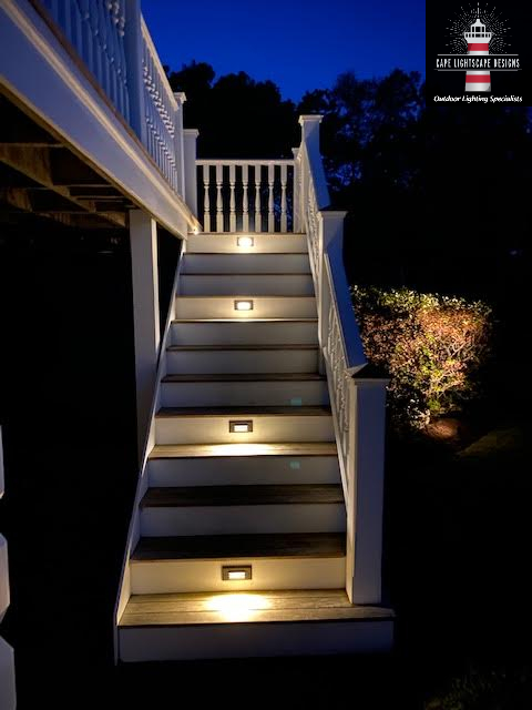 Cape Lightscape Designs, LLC<br />Cape Lightscape Designs - Staircase lighting<br />